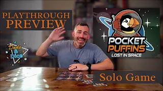 Pocket Puffins: Lost in Space | Kickstarter Playthrough | Red Stache Games