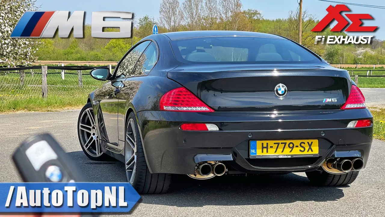 BMW M6 V10 E63 REVIEW on AUTOBAHN [NO SPEED LIMIT] by AutoTopNL