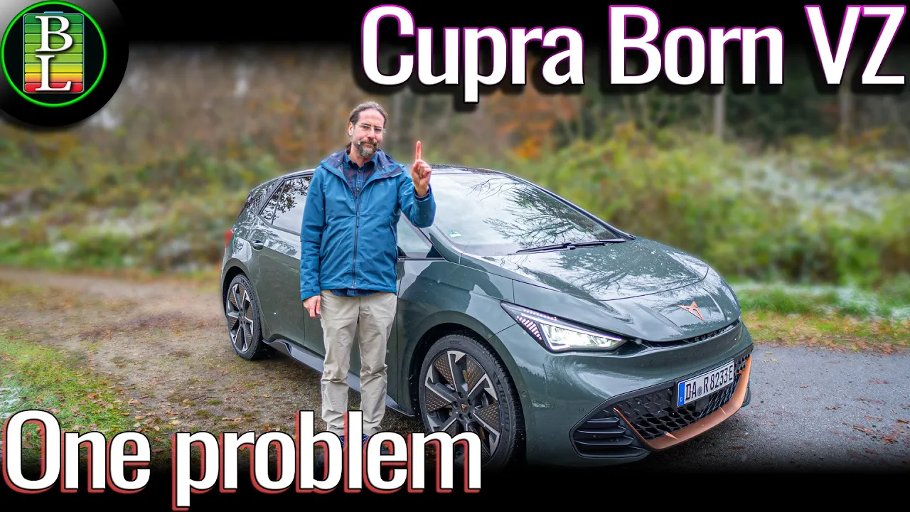 Driving 200 km/h (124 mph) in the Cupra Born VZ