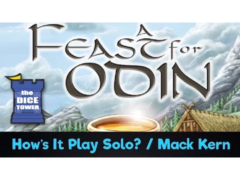 A Feast for Odin: How's it Play Solo?