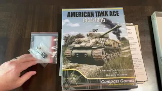 American Tank Ace: 1944-1945 (Compass) - Unboxing