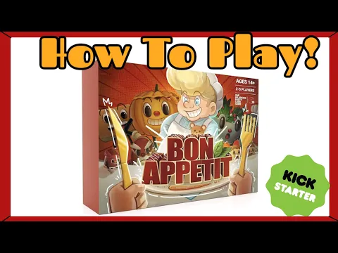 How To Play - Bon Appetite: The Card Game