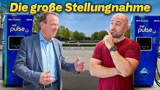 WARUM kostet E-Auto laden 79Cent? Aral Pulse Geschäftsführer packt aus