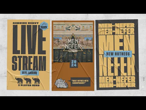 Men-Nefer - 3p Teaching, Play-through, & Roundtable Discussion by Heavy Cardboard