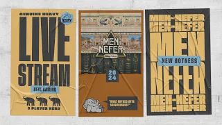 Men-Nefer - 3p Teaching, Play-through, & Roundtable Discussion by Heavy Cardboard