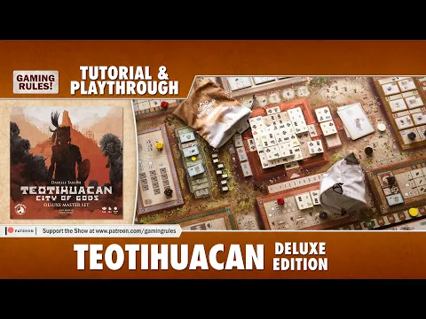 Teotihuacan Deluxe Edition - Tutorial & Playthrough