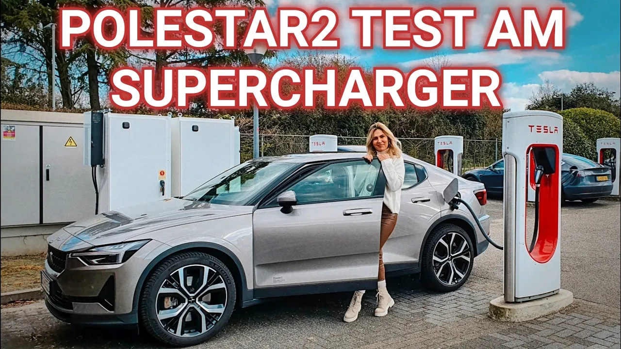 Kann der Polestar2 Tesla? Der Supercharger test mit Anleitung. #Elektromobilität #polestar2