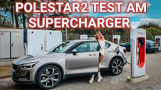 Kann der Polestar2 Tesla? Der Supercharger test mit Anleitung. #Elektromobilität #polestar2
