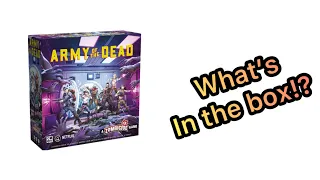 Zombicide Army of the Dead Unboxing