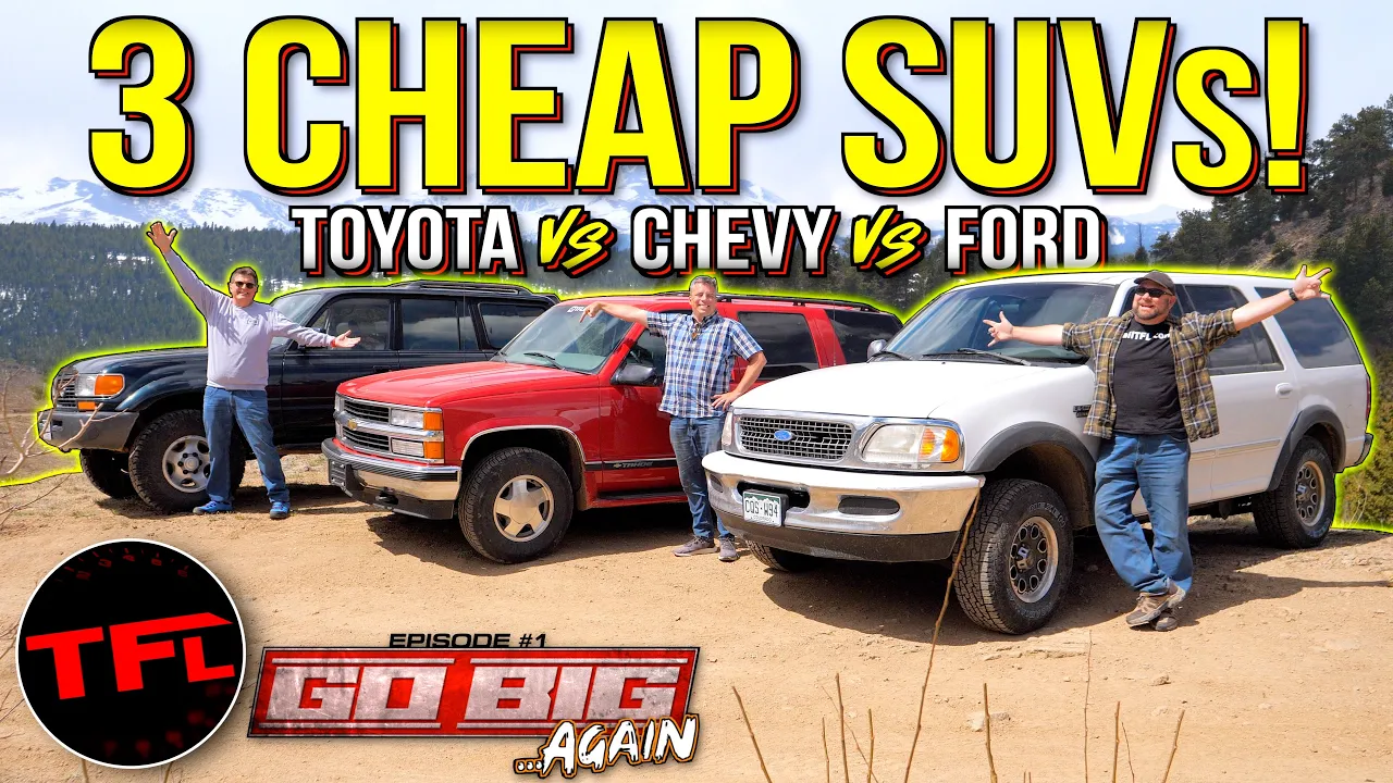 Ford vs Chevy vs Toyota: Who Built the Best OG SUV? | Go Big Again Pt.1