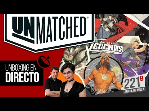 Unmatched Volumen 1 y Robin Hood vs. Bigfoot | Unboxing
