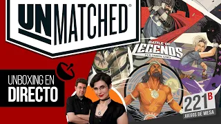 Unmatched Volumen 1 y Robin Hood vs. Bigfoot | Unboxing