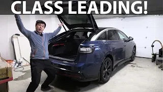 VW ID7 Pro banana box test