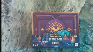 Unboxing Disney Sorcerer's Arena Epic Alliance Core Game by The Op