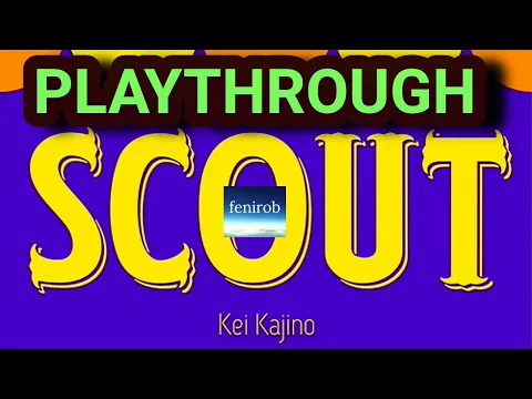 SCOUT Card Game | Playthrough (Game 1)
