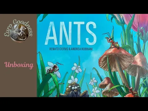 Ants Board Game Unboxing