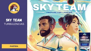 Partida a Sky Team — Turbulencias