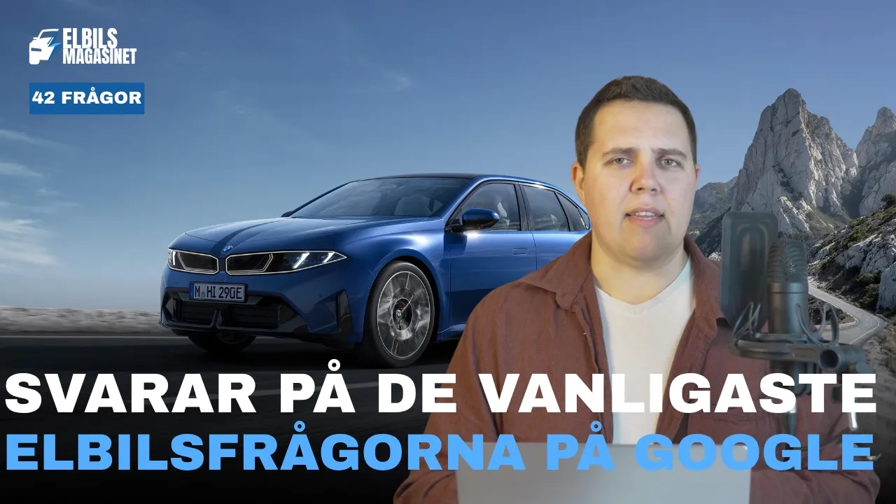 Räckvidd, laddning & hur länge batteriet håller | 42 vanligaste frågorna på Google