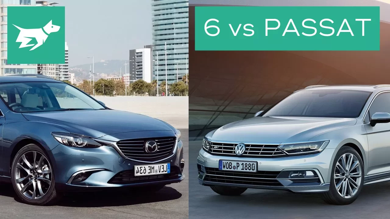 2017 Mazda 6 Wagon vs 2017 Volkswagen Passat Wagon Comparison Review