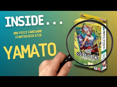 One Piece Card Game Starter Deck Green Yellow Yamato ST28 | Inside with João Ricardo Ep779