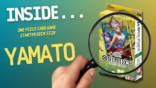 One Piece Card Game Starter Deck Green Yellow Yamato ST28 | Inside with João Ricardo Ep779