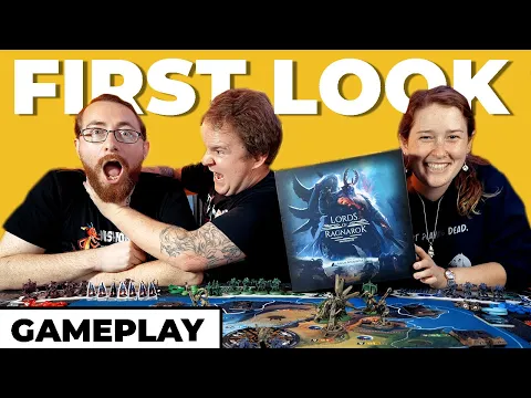 Lords of Ragnarok - First Gameplay Ever - with @BoardGameCo