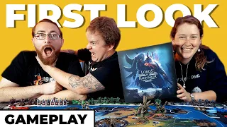Lords of Ragnarok - First Gameplay Ever - with @BoardGameCo