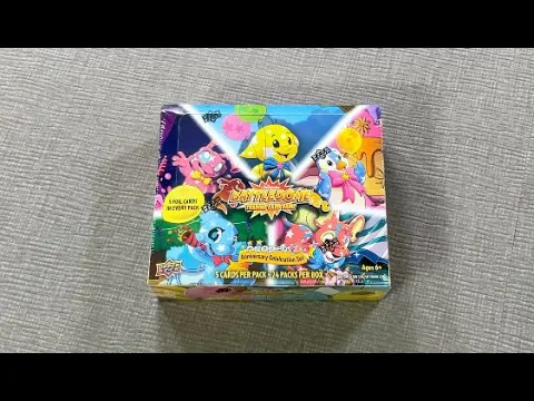 The Discriminating Gamer: Battledome: Booster Packs unboxing with Ray