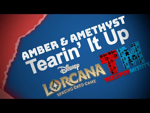 The Mysterious Contents of Disney's Lorcana Revealed... what's inside Amber and Amethyst? #lorcana
