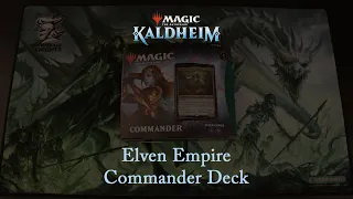 Magic: The Gathering: Kaldheim: Elven Empire Commander Deck