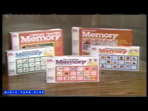 Milton Bradley Memory Commercial - 1985
