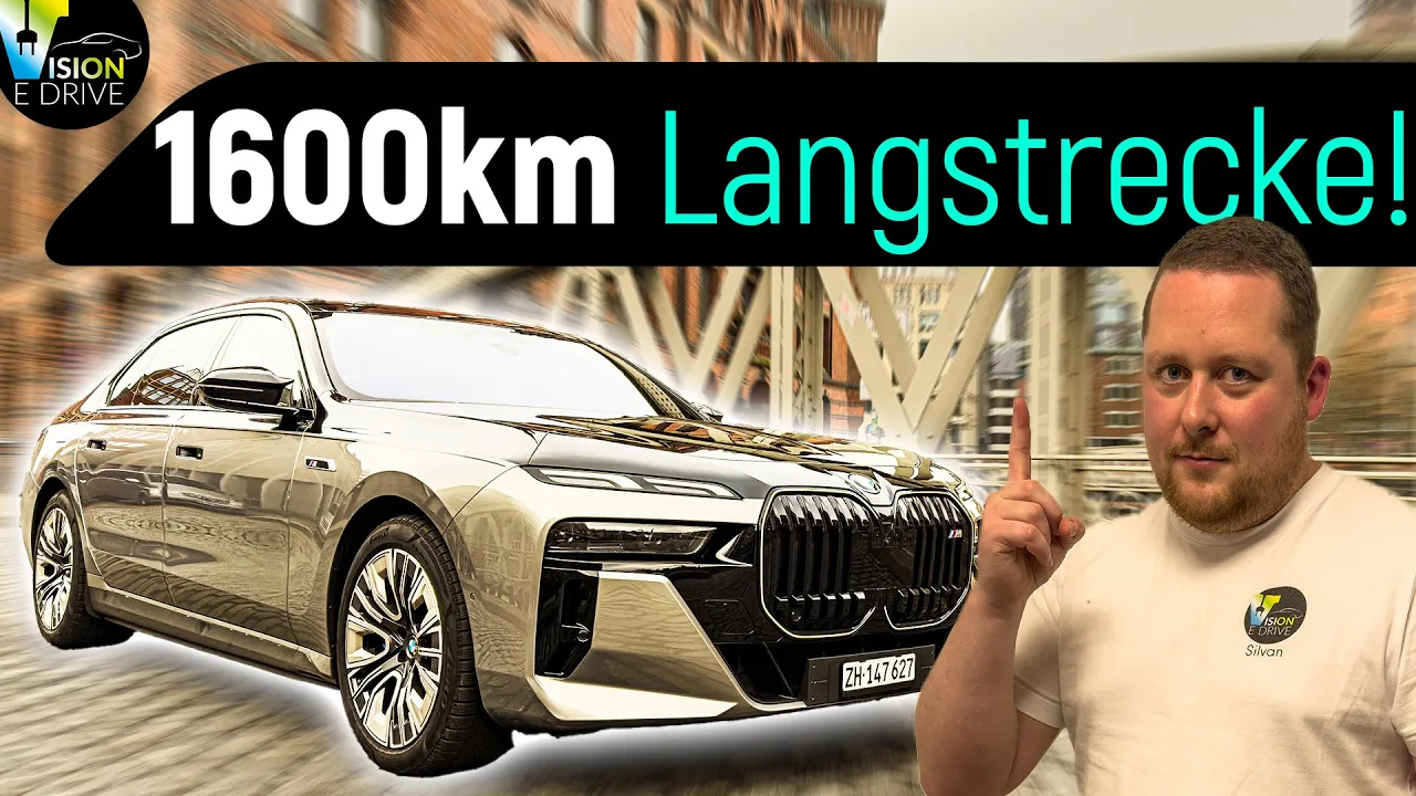Trotz 400V gemütlicher als Fliegen? BMW i7 M70 - 1600km ROADTRIP!