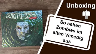 #Unboxing - Carnival Zombie: 2nd Edition (Taverna Ludica Games 2022)