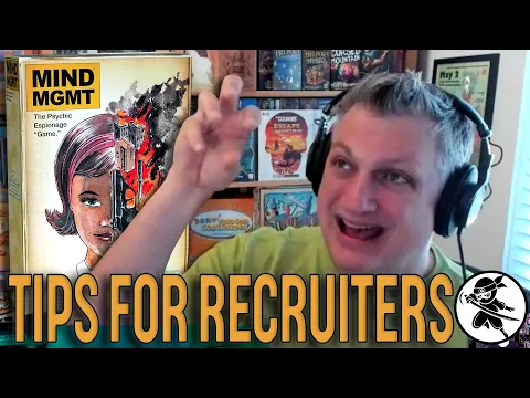 Mind MGMT - Tips for Recruiters with Jay Cormier (designer)