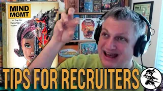 Mind MGMT - Tips for Recruiters with Jay Cormier (designer)