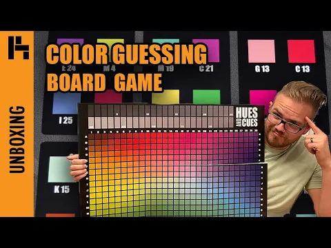 This Game Determines My Art! | Unboxing Hues and Cues Board Game!
