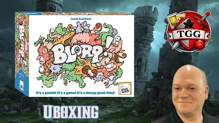 BLORP! Board Game Unboxing | Weird, Wondrous Tile-Drafting Fun