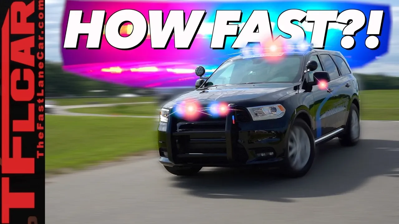 Can You Really Outrun The New Dodge Durango Pursuit Police Car? We Find Out!