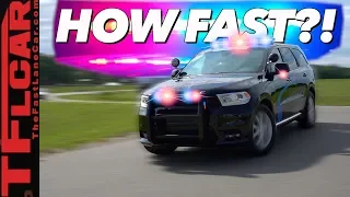 Can You Really Outrun The New Dodge Durango Pursuit Police Car? We Find Out!