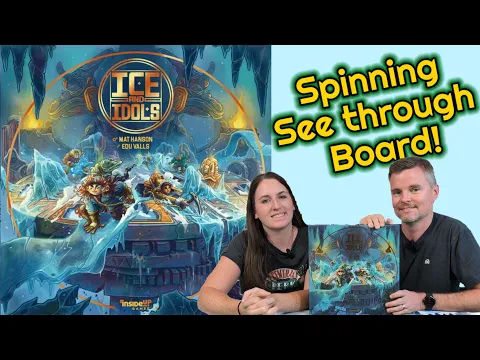 Ice And Idols - A Non-Gamer's Preview Of This Odd Game Played On An Icy Spinning N' Shifting Board