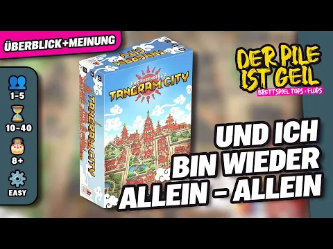 TANGRAM CITY - Uwe Rosenberg - HUCH! - Brettspiel - Der Pile ist geil
