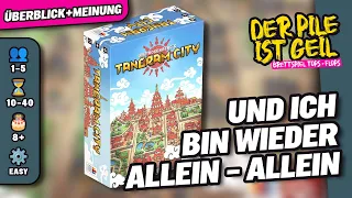 TANGRAM CITY - Uwe Rosenberg - HUCH! - Brettspiel - Der Pile ist geil