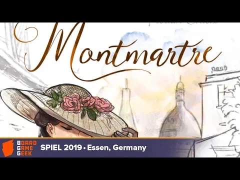 Montmartre - game overview at SPIEL 2019