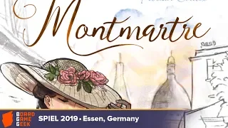 Montmartre - game overview at SPIEL 2019