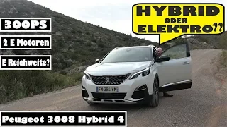 NEU: Peugeot 3008 Hybrid 4 - Zurecht oder Unrecht mit E-Kennzeichen?