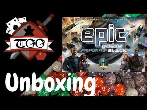 Tiny Epic Galaxies Beyond the Black Unboxing