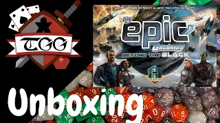 Tiny Epic Galaxies Beyond the Black Unboxing