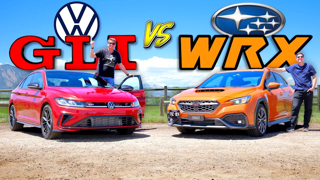 VW Jetta GLI vs. Subaru WRX: You Probably Wouldn't Compare These Two (But You Should)!