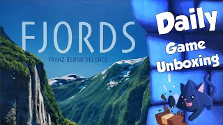 Fjords - Daily Game Unboxing