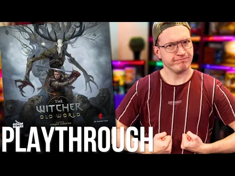 Exploring the Old World - The Witcher Old World Full Board Game Playthrough!